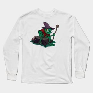 Frog Wizard Long Sleeve T-Shirt
